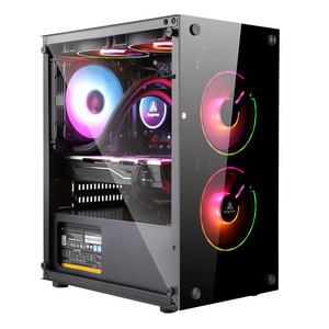 Antec Series P8 Mid-Tower Pc 90 Degree Power Supply Mount Sny M02 Tempered Glass Gaming Computer Case