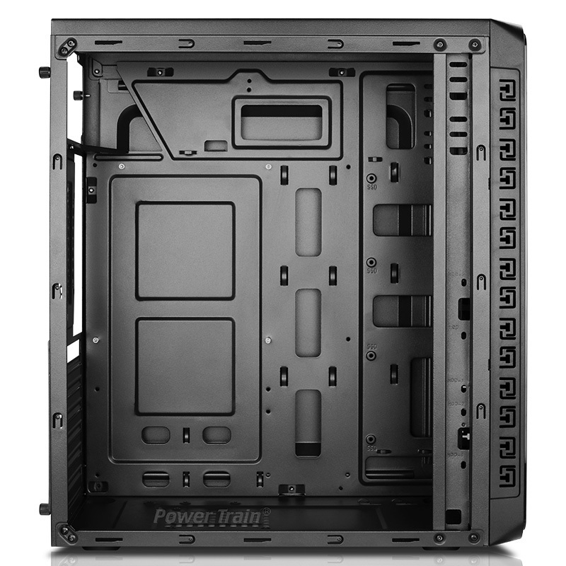 Full Tower Led Atx Kit Bulk Horizontal Desktop Atx Gamer Tempered Glass Full Ant Esport Aluminium Large Computer Case