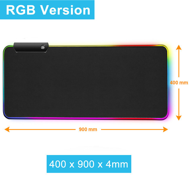 XXL Factory Wholesale Cartoon Waterproof  Rubber Computer Accessories Gaming Mouse Mat Comfort RGB Foam Gaming Mouse Pads