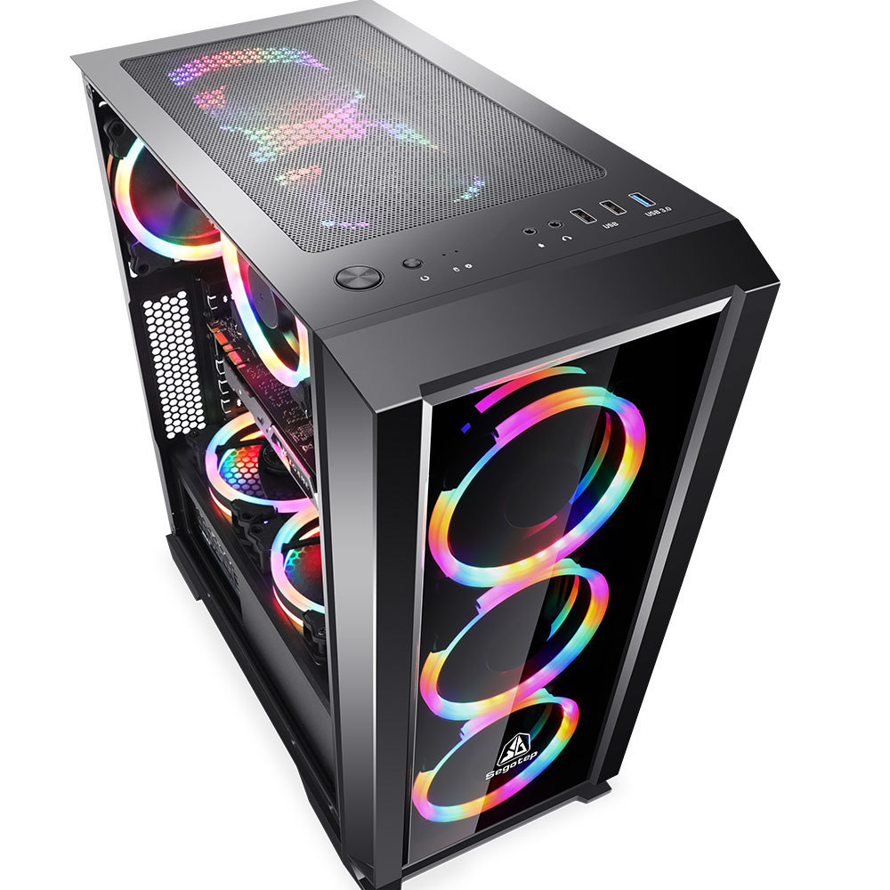 PC Gaming Case Good Price Desktop Full Tower computer cases towers RGB