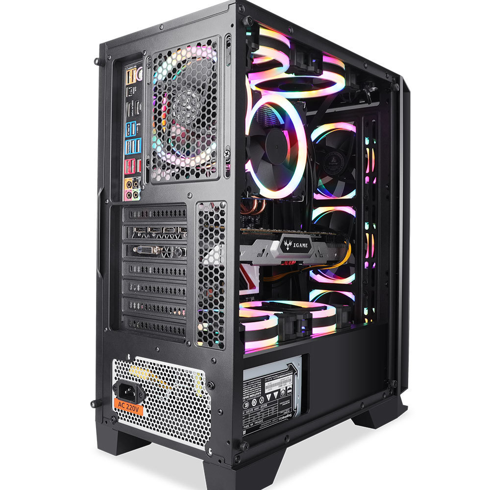 PC Gaming Case Good Price Desktop Full Tower computer cases towers RGB