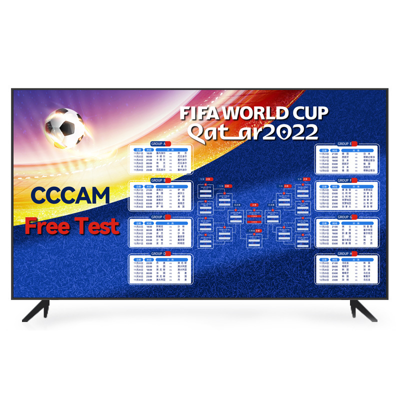 IPTV CCcam Cline HD  m3u xtream Android TV Box HD Live Broadcast  Stable and Smooth For 2022 Word cup