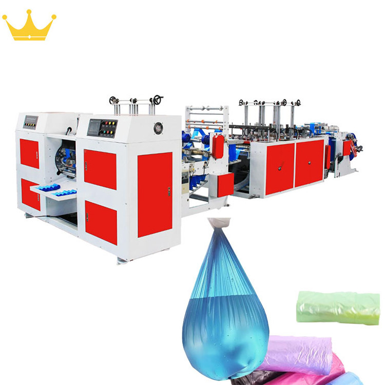 plastic roll bag making machine plastic bag production machine