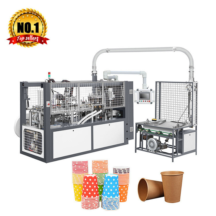 Fully automatic paper cups and plates making machine paper cup production price paper cup printing making machine