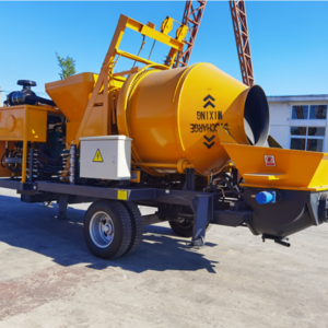 Fully Automatic New Design Concrete Pumping Machine And Concrete Mixer