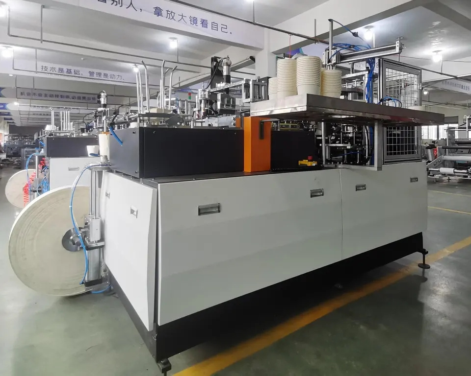 Low Speed Paper Bowl Forming Machine Paper Cup Making Machine