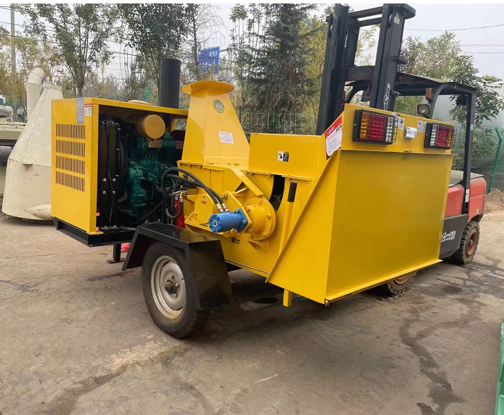 Portable PTO High capacity Tree log wood branch shredder sawdust chips making machine electric motor diesel engine Wood Crusher