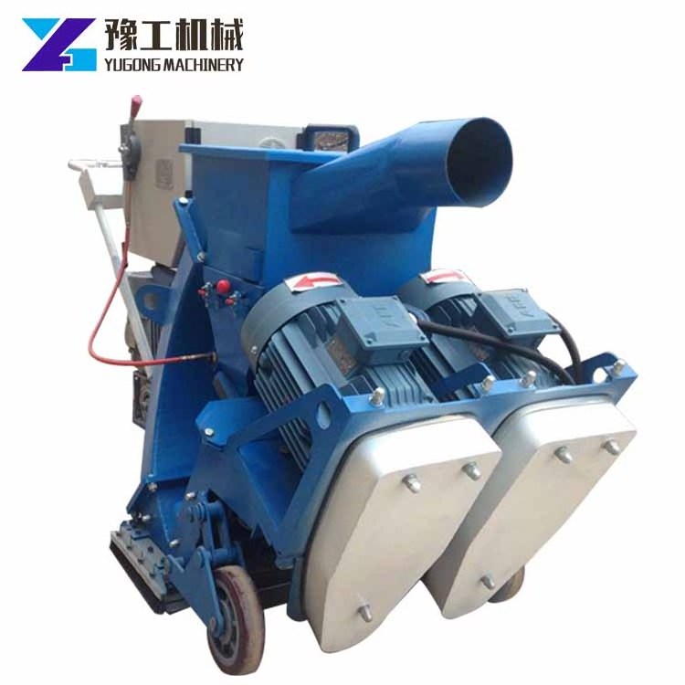 Shot blasting machine surface preparation equipment concrete shot blaster with vacuum