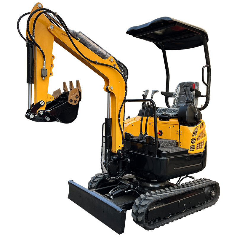 2022 YUCHAI Excavator 1.8Ton Mini Crawler Excavator YC18-9 for Sale earth moving machine