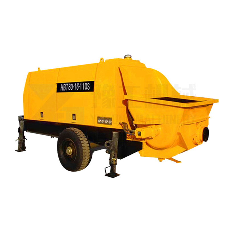 Top Factory Self Loading Concrete Mixer With Pump Concrete Mortar Grout Pump Diesel Mini Concrete Pump Machine