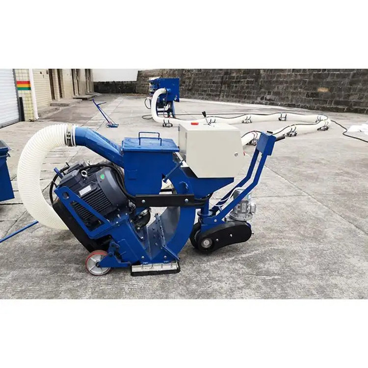 Shot blasting machine surface preparation equipment concrete shot blaster with vacuum