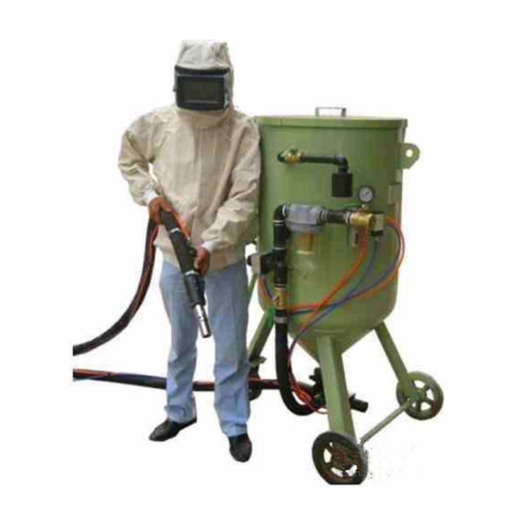 Dustless Surface Cleaning Sandblaster Pot Wet Sandblasting Cabinet Wet Sandblaster Sand Blasting Machine For Sale