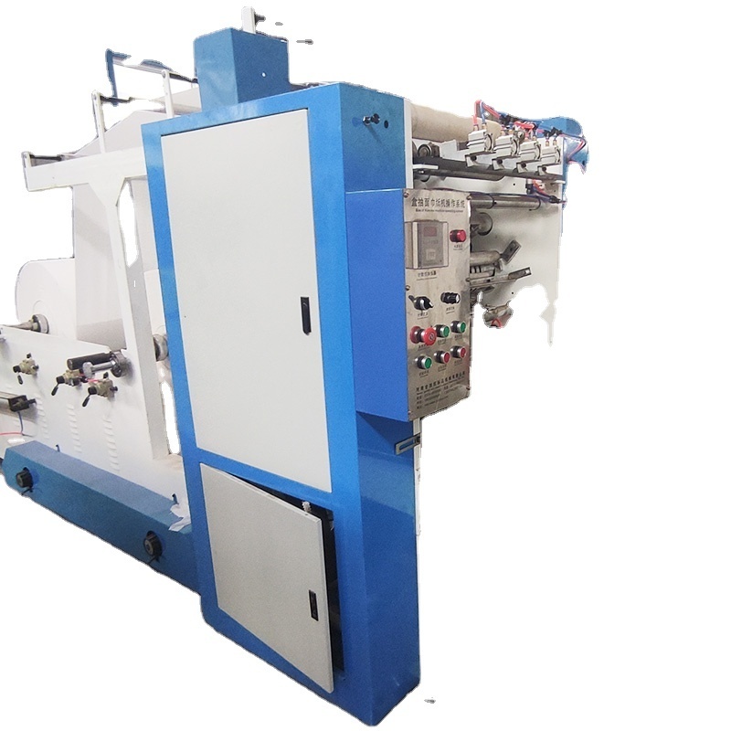 Full Auto 7 Lanes V Fold Cross Folding Paper Facial Tissue Making Machine For Facial Tissue Paper Production Line