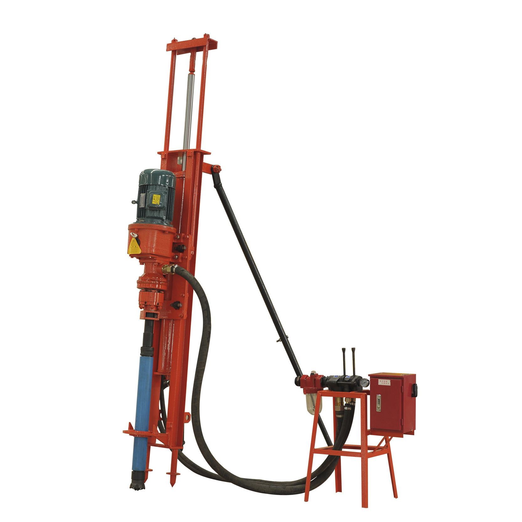 YUGONG machinery Multifunctional Pneumatic quarry rock driller 100mm Down-the-hole Stone Borehole DTH Drilling rig Machine