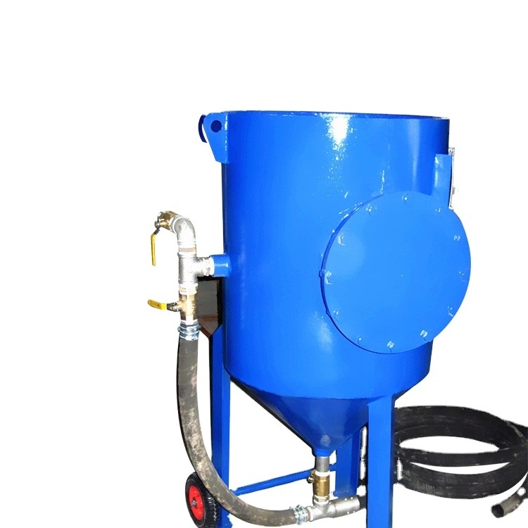 Portable pressure pot sandblaster industrial sandblaster for sale