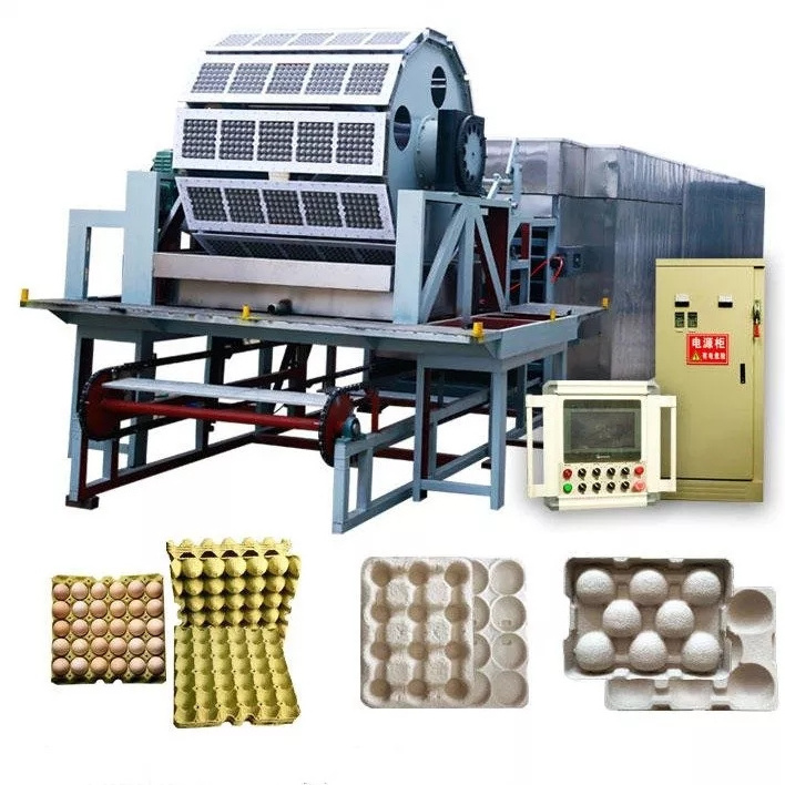 Low Cost Egg Tray Making Machine With Dryer