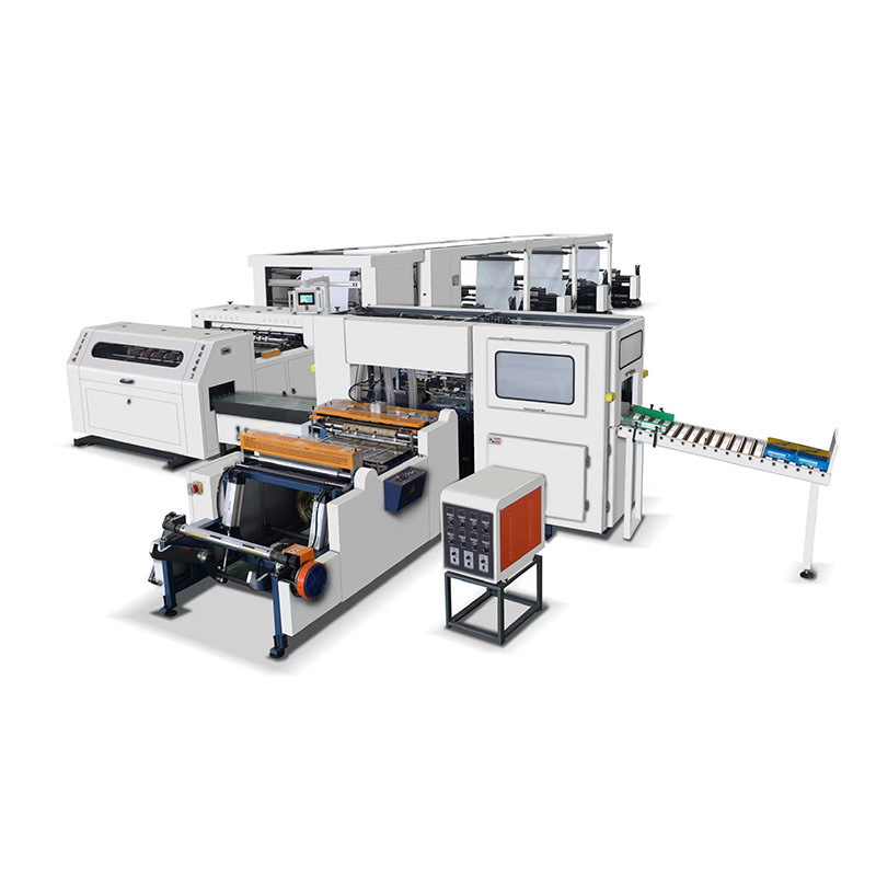 Automatic Roll To Sheet A4 Paper Cutting Machine Paper Slitting Cutter Counting Machine For Pet Self-adhesive Paper