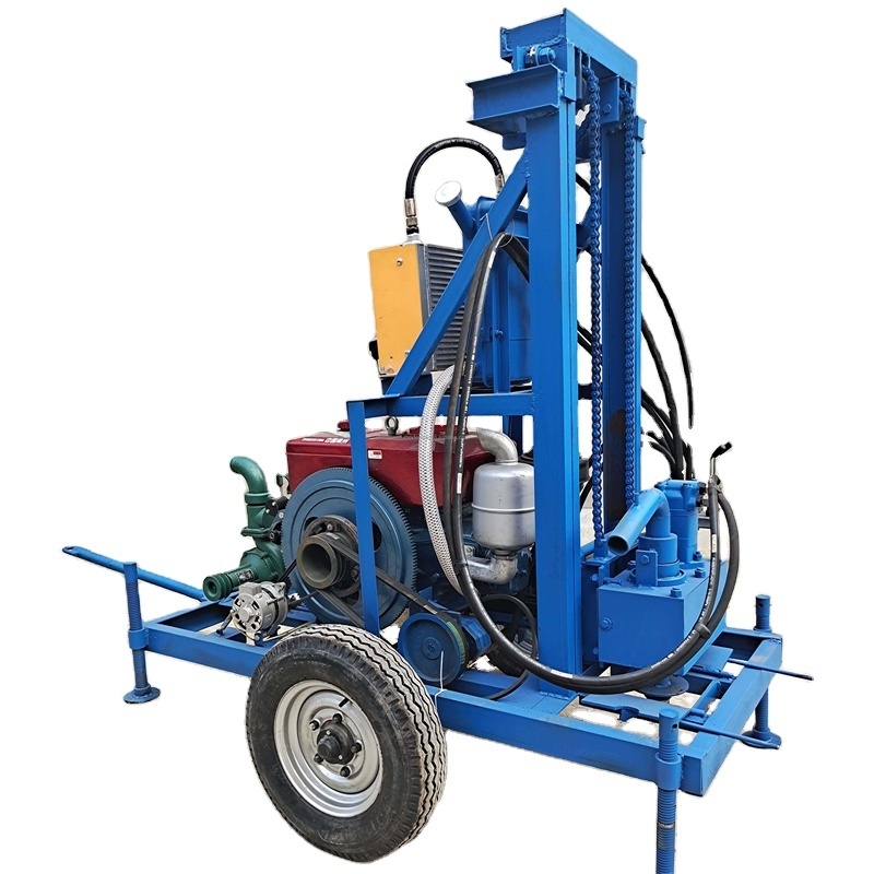 Yugong Machinery sale 130m deep pvc pipe mine drilling rig water well drilling rig for water well