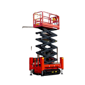 Flexible operation supply portable mobile electric truck tail platform lift for high-altitude operations