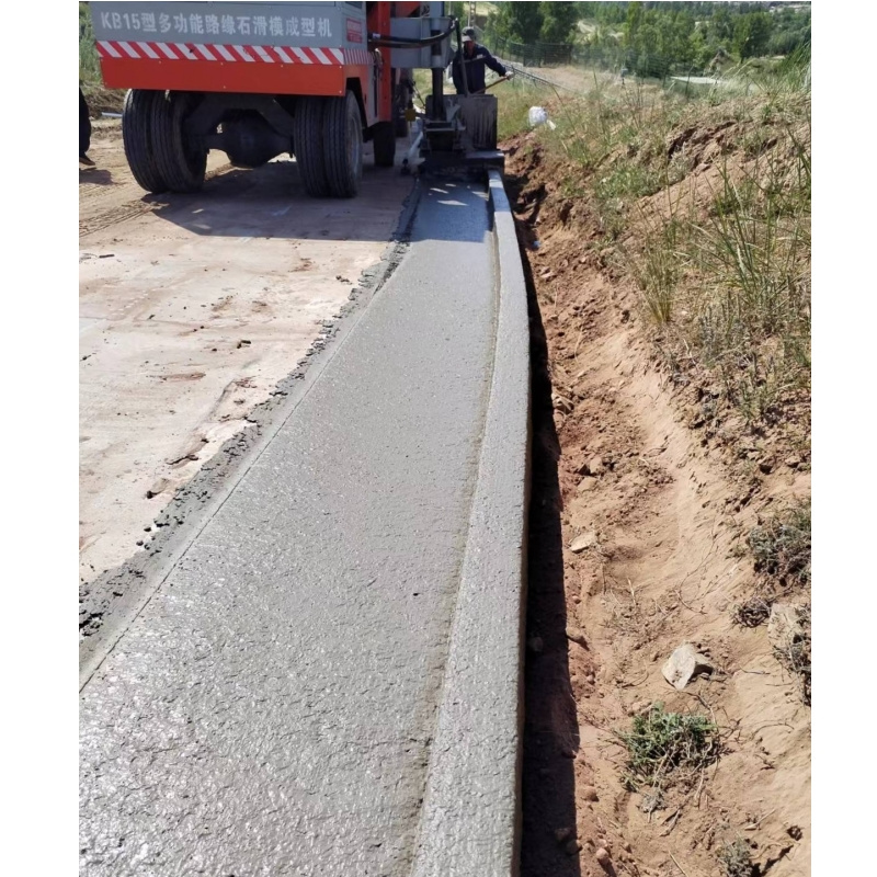 Kb20 China Concrete Curbing Road Curb Making Paver Machine