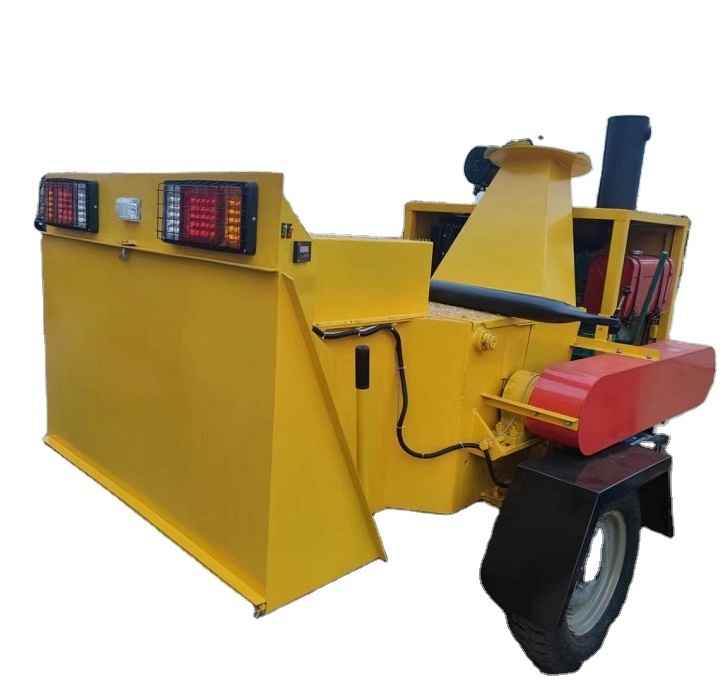 YG 32hp 55 HP mobile diesel wood chipper machine wood chippers shredder for sale garden wood chipper