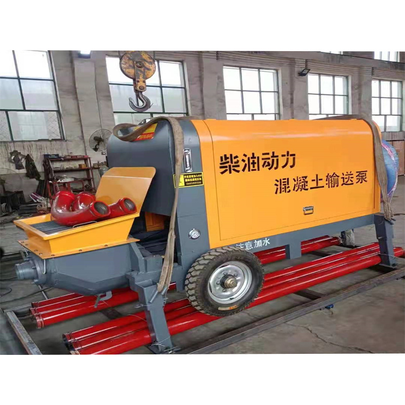 15-30m3/h conveying capacity mobile fully hydraulic system truck concrete mud mixer with pump for sale