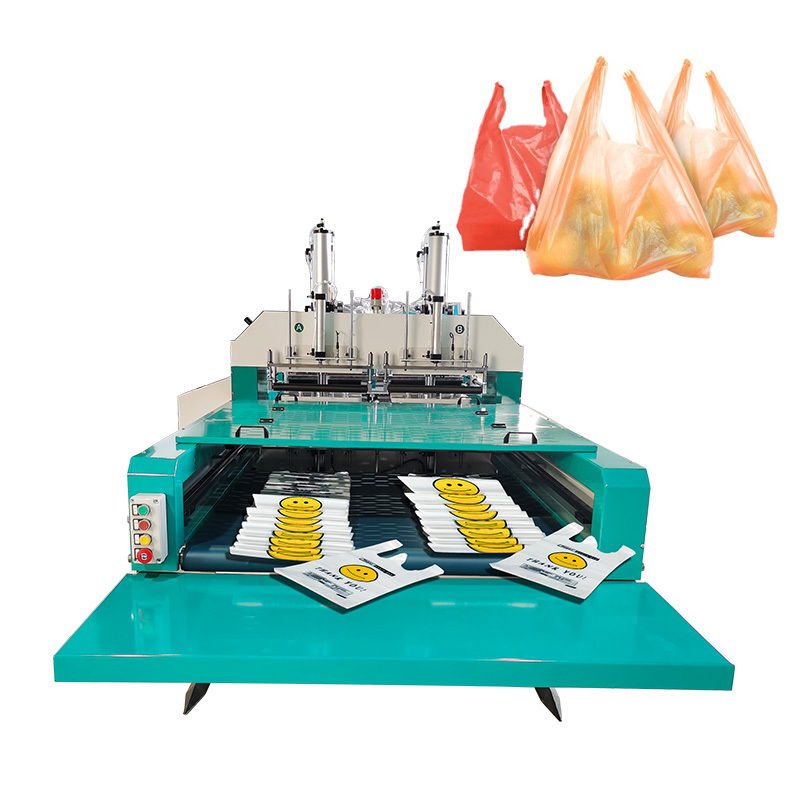 plastic roll bag making machine plastic bag production machine