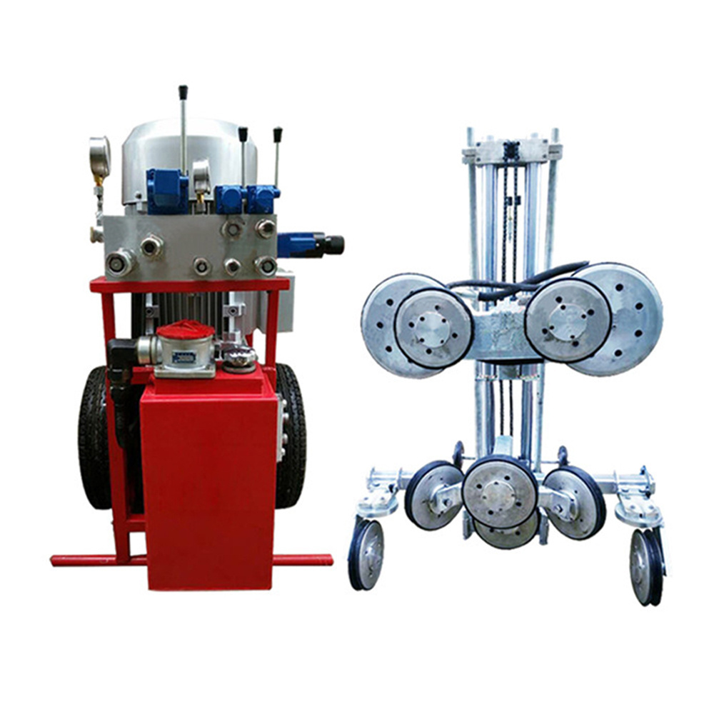 10wires diamond wire saw machine for granite for stone cutting