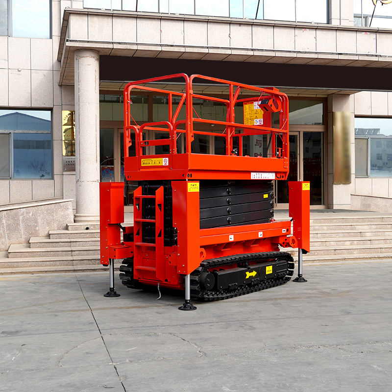 Flexible operation supply portable mobile electric truck tail platform lift for high-altitude operations