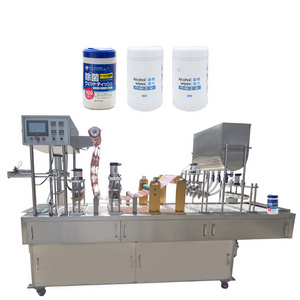 non woven fabric rewinding machine for wet wipe manual wet wipes canister machine