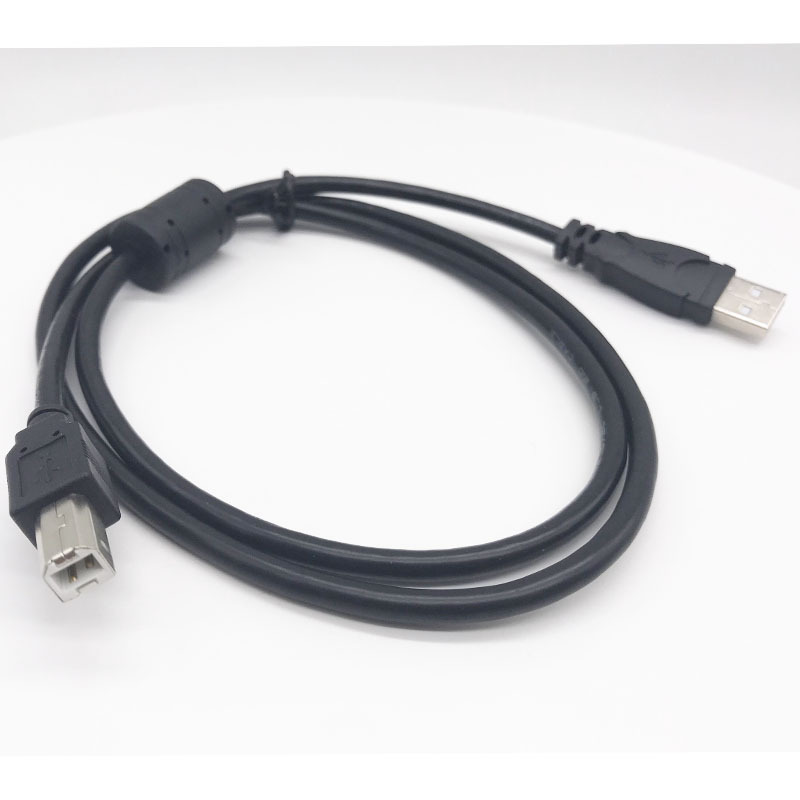 USB2.0 A male to B male Shielded Printer Scanner Cable High Transfer Speed   USB Data Cable 2725 wire 1m 3m 5m in stock