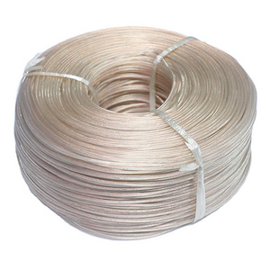 transparent cable awm 2464 22awg 2core wire  Customization certificated 2464 style  22AWG PVC Cable and Wire