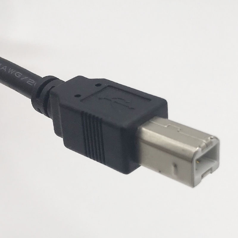 USB2.0 A male to B male Shielded Printer Scanner Cable High Transfer Speed   USB Data Cable 2725 wire 1m 3m 5m in stock