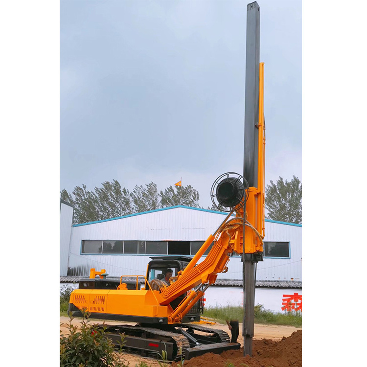 Hydraulic Hydraulic Hammer Post Pile Driver Mini Highway Guardrail Hydraulic Pile Driver