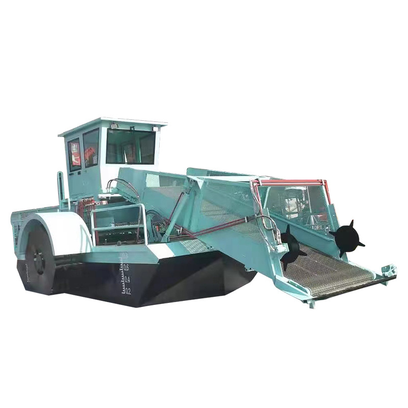 Wide Selection Designs Water Hyacinth Harvester River Cleaning Machine