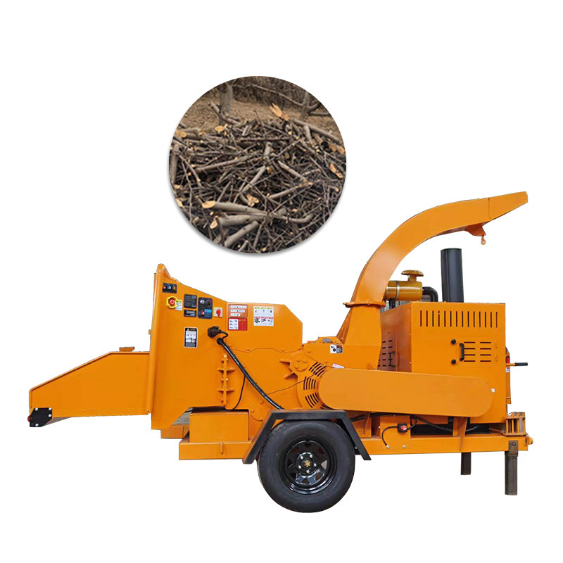 Trees Crusher Machine Mini Wood Chipper Wood Chipper Knife