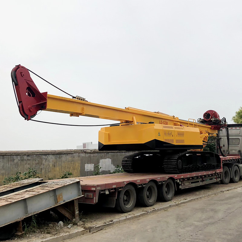 Driver Pile Helical Screw Pile Driver Hydraulic Track Machine Pile Driver 8 Ton