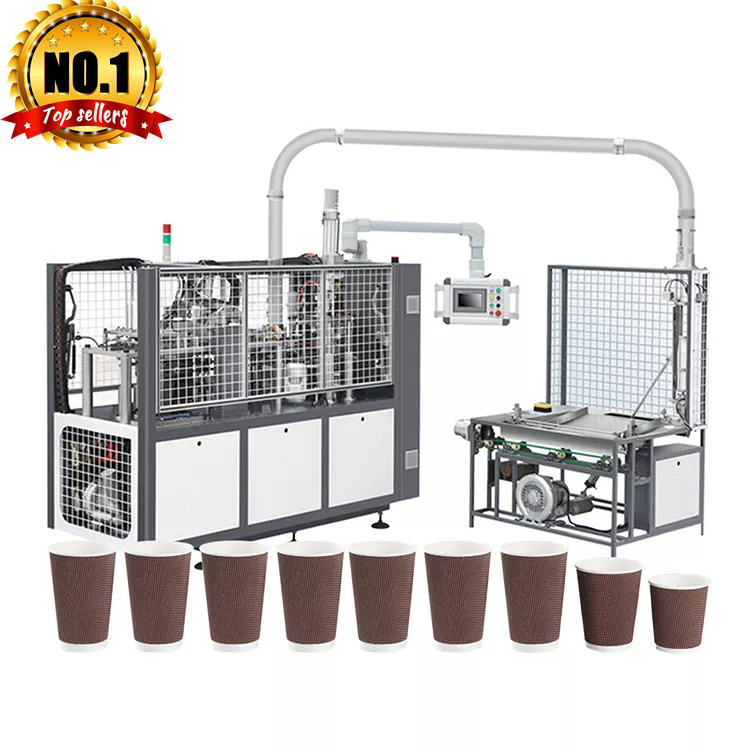 High Speed carton cup forming Machine take-away juice paper cup making machine prices