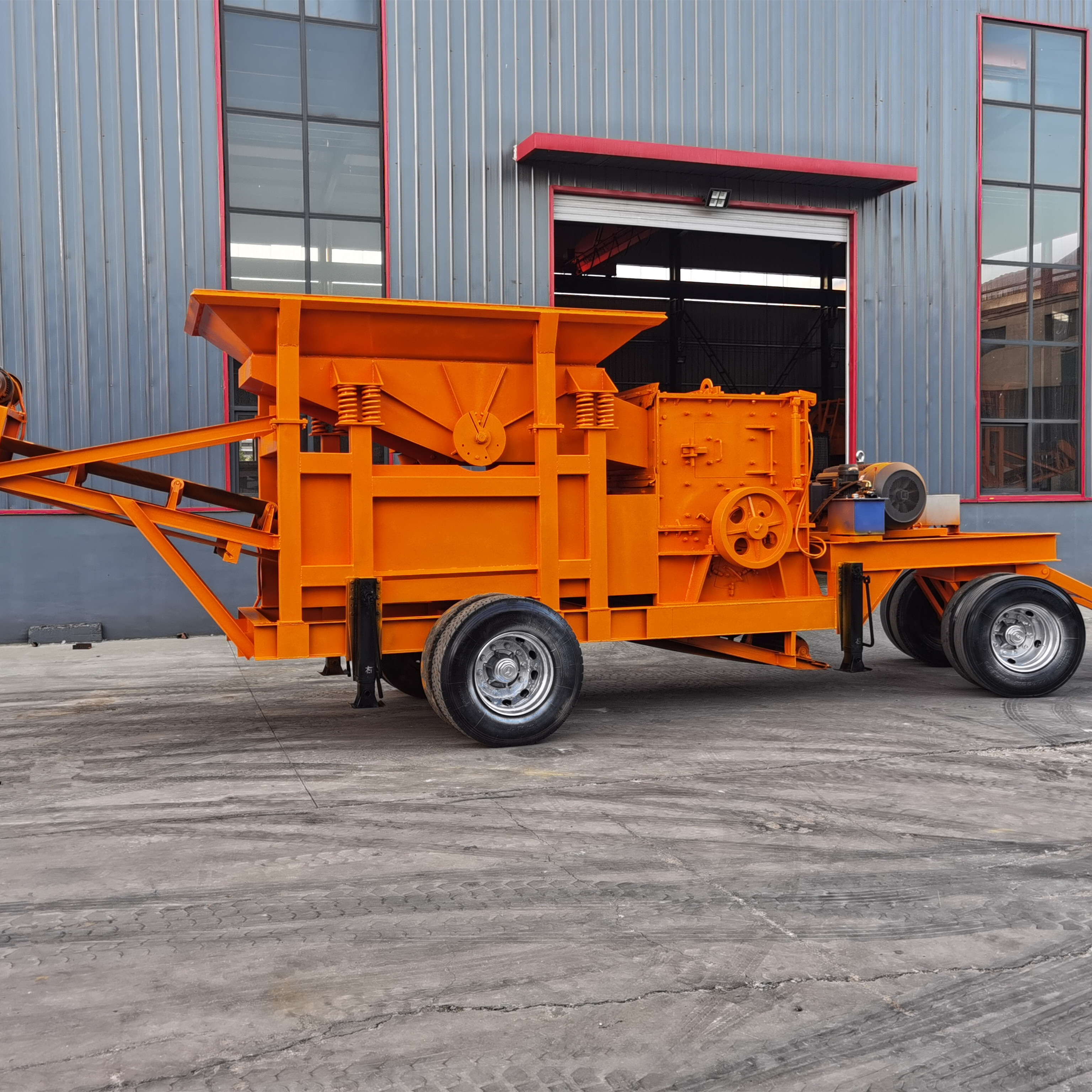 Portable Mobile Mini Stone Rock Crushing Machine Low Price Diesel Jaw Crusher For Sale