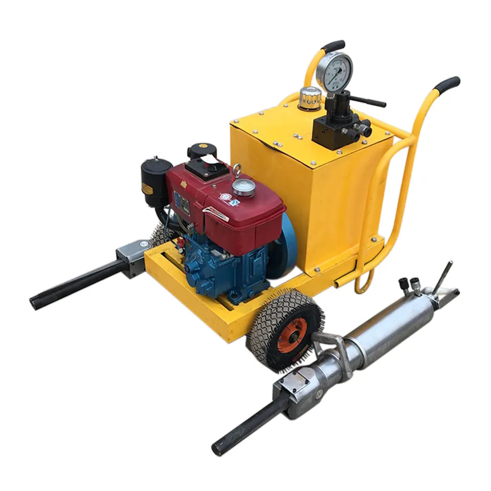 Rock Splitting Tool Hydraulic Stone Splitter Machine Concrete Rock Breaking Tools