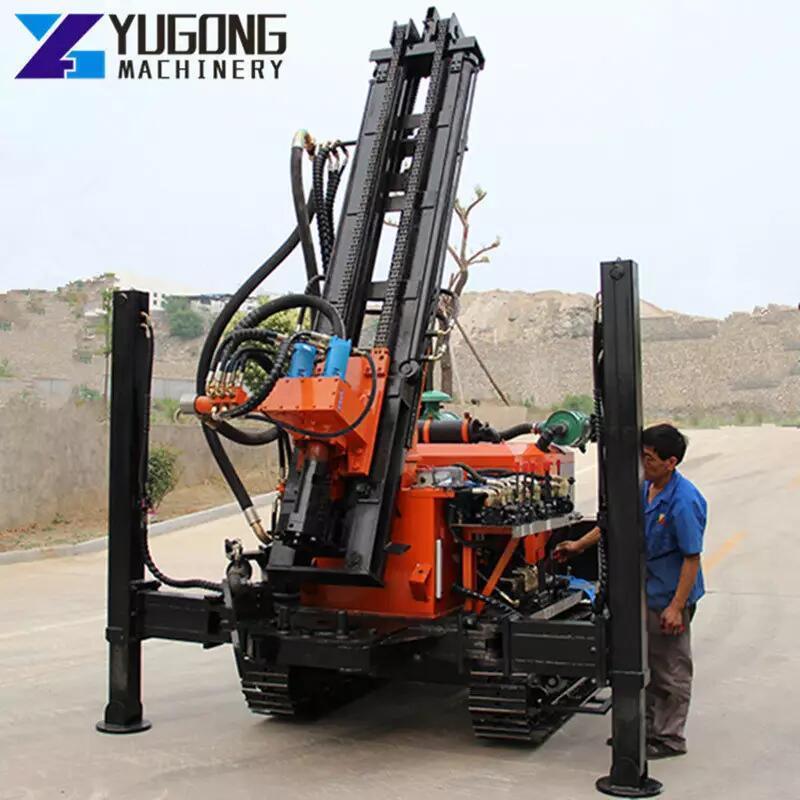 Portable 200m 300m New And Used Trailer Mounted Truck Water Well Drilling Rig For Sale