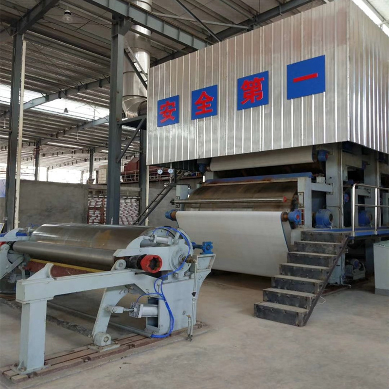 Industrial Banana Fiber Paper Making Machine Paper Making Machine Production Line Drum Pulper F