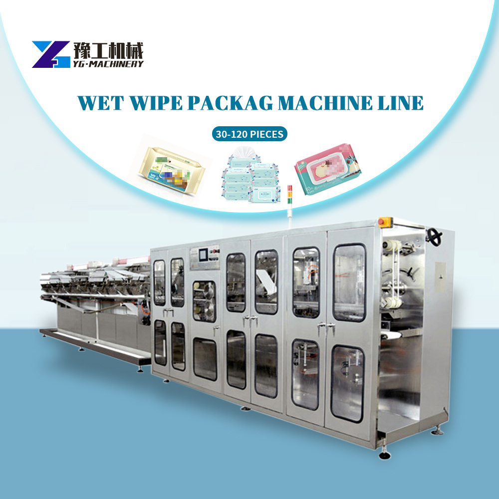 Baby Wet Wipes Making Machine For Making Disposable Wipes Products