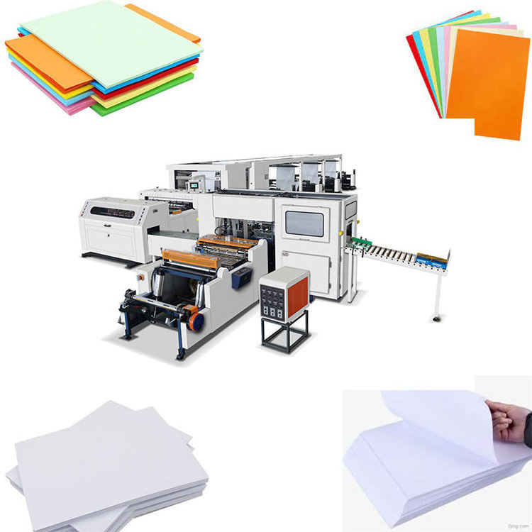 Automatic Paper Sheeting Machine Paper Cutter Price A4 Paper Cutting Machine