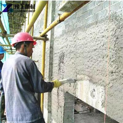 Diesel Engine Spraying Plaster Cement Plastering Spray Dry Mortar Machines Sand Concrete Sprayer Cement