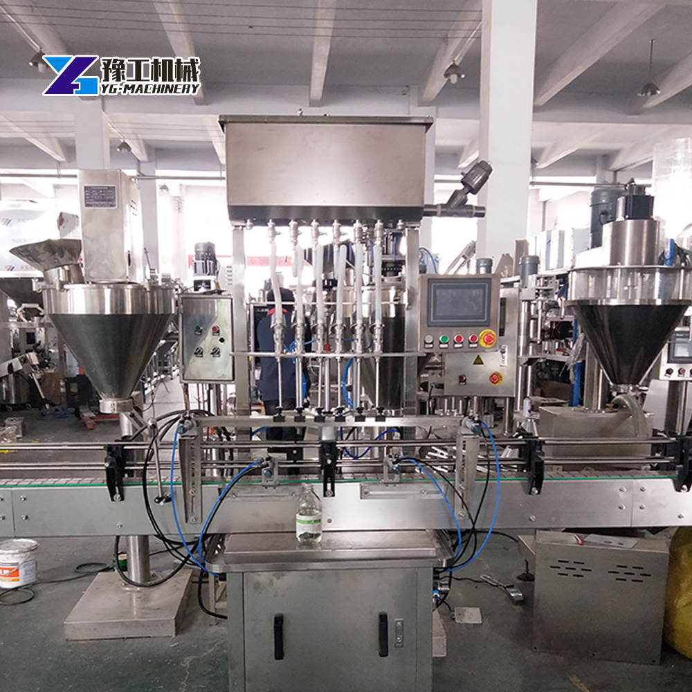 cooking oil tin box filling and packing machine filling machine for fruits compotes