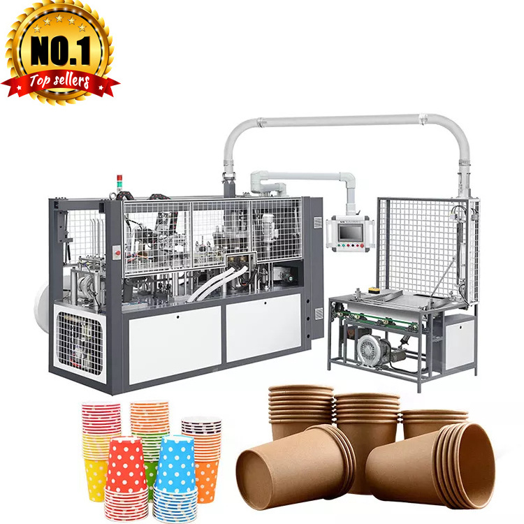 High Speed carton cup forming Machine take-away juice paper cup making machine prices