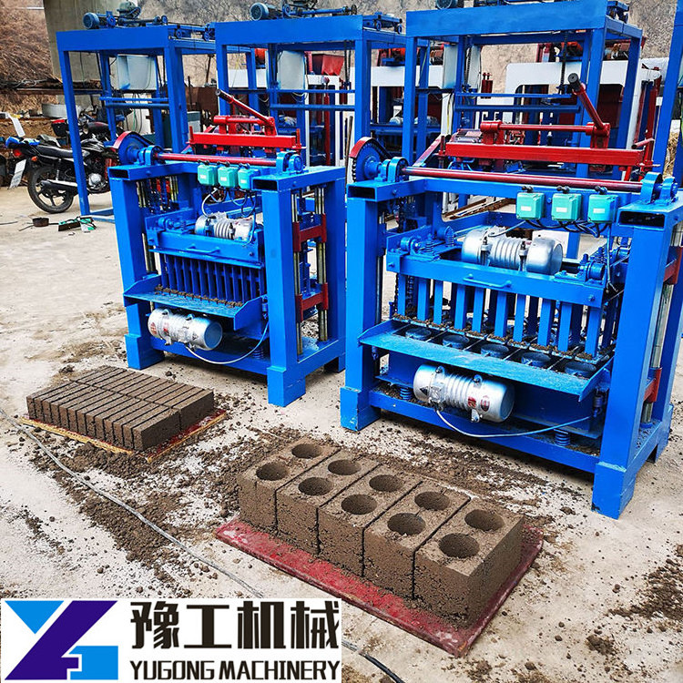 Paver Interlocking Brick Maker Price Building Hollow Concrete Cement Block Making Brick Moulding Machine In Ghana