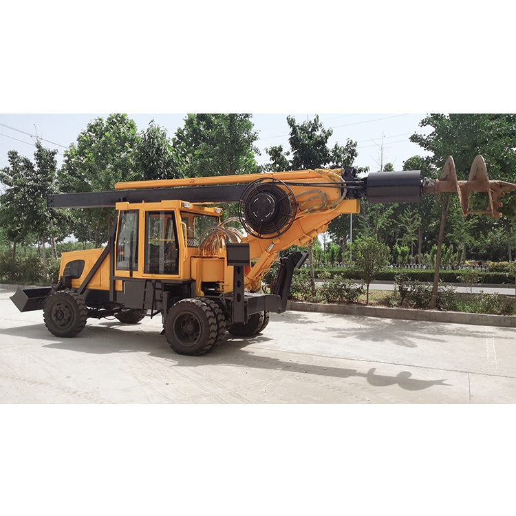 Portable Driving Type Drop Hammer Mini Pile Driver Diesel Pile Hammer Pile Driver