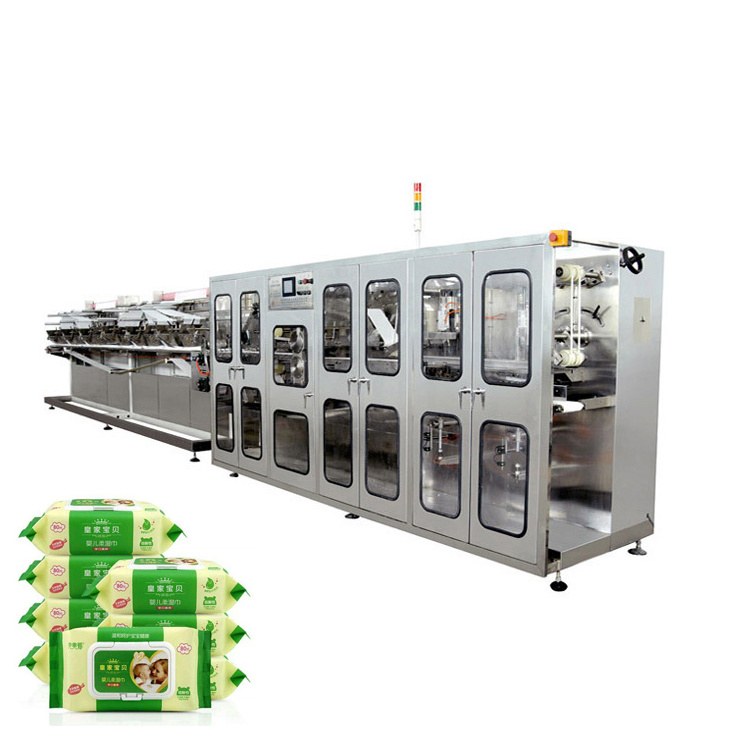 Baby Wet Wipes Making Machine For Making Disposable Wipes Products